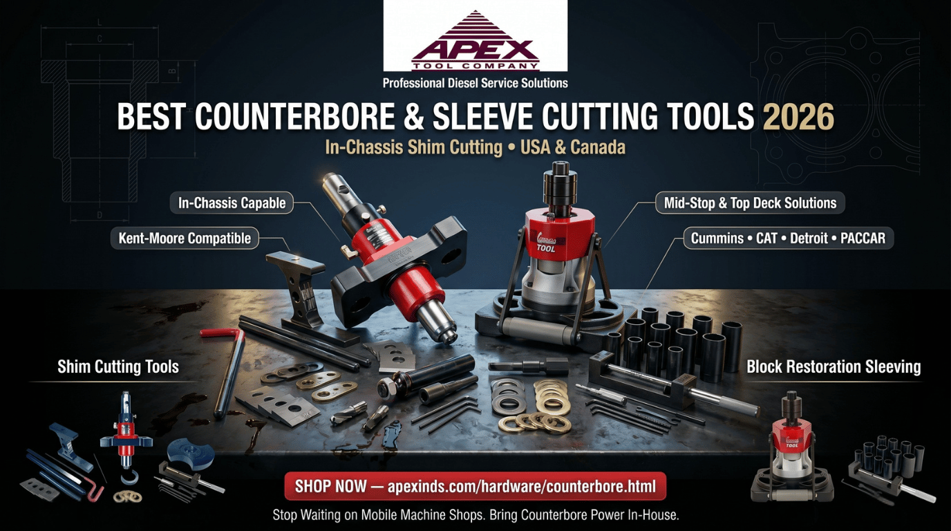 Best Counterbore Tools in USA & Canada 2026 — Apex Tool Company